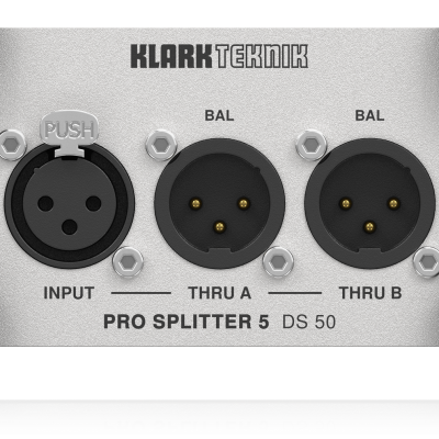 Klark Teknik DS 50 Passive Signal Splitter 1-In 5-Out High Headroom