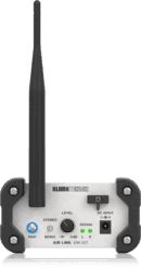 Klark Teknik Wireless Stereo Transmitter DW 20T 2.4 GHz 100ft Range