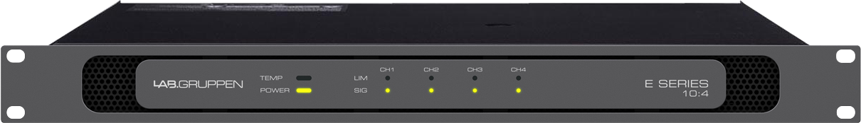 Lab Gruppen E 10:4 1000W 4-Channel Amplifier for Installations