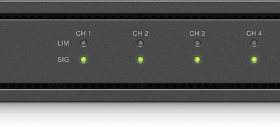 Lab Gruppen E 40:4 4000W 4-Channel Amplifier for Installation