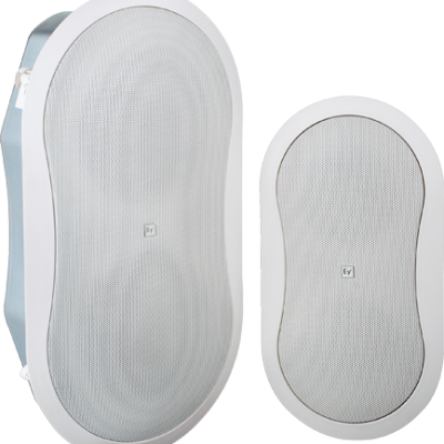 Electro-Voice EVID FM4.2 4" 2-Way Flush-Mount Speaker Pair with Passive Radiator (White)