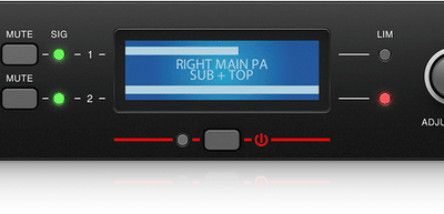 Lab Gruppen IPX 2400 2-Channel 2400W DSP Power Amplifier for Touring