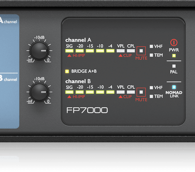 Lab Gruppen FP 7000 2-Channel Amplifier 7000W with NomadLink Control