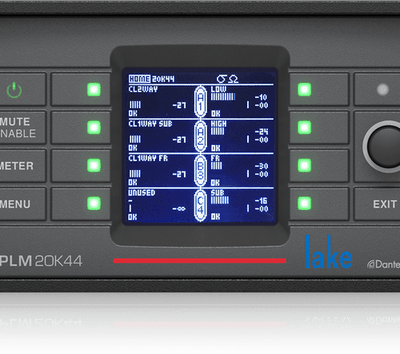 Lab Gruppen PLM 20K44 SP 20,000W Amplifier with 4 Channels, Dante Networking