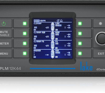 Lab Gruppen PLM 12K44 SP 12,000W Amplifier with 4 Channels and Dante Networking