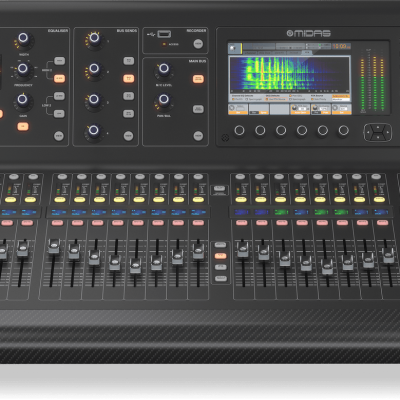 Midas M32 LIVE Digital Mixing Console - 40 Channels, 32 Mic Preamps, 25 Buses