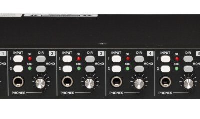 Tascam MH-8 Headphone Amplifier 8-Channel 250mW Rackmount