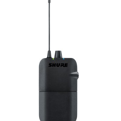 Shure Wireless Bodypack Receiver P3R-K3E 24-bit Audio Up to 90m Range