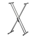 Adam Hall SKS03 Double X-Frame Keyboard Stand Black 40kg Capacity