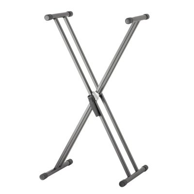 Adam Hall SKS03 Double X-Frame Keyboard Stand Black 40kg Capacity
