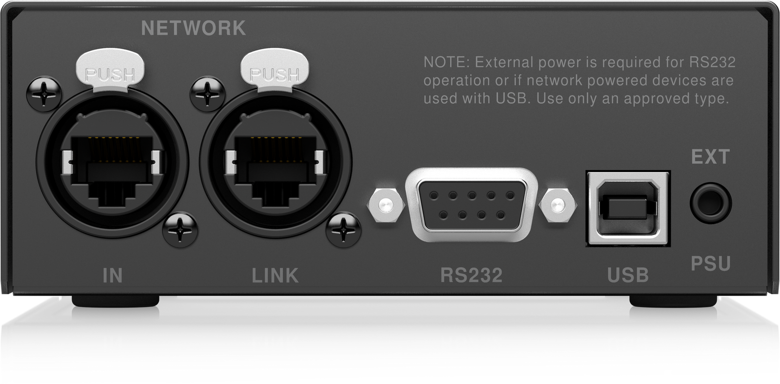 Klark Teknik VNET USB to RS232 Interface Adapter with 1 km Network Span - Image 4