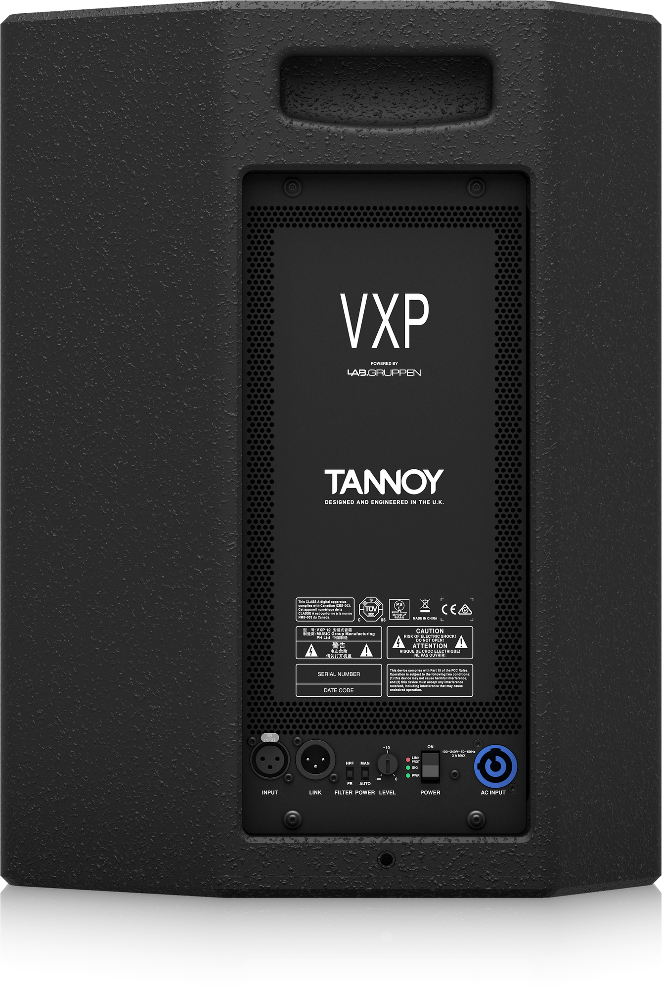 Tannoy VXP 12 Dual Concentric 12in 1600W Powered Loudspeaker - Image 5