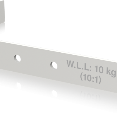 Tannoy Horizontal Yoke Bracket for VX 5.2/VX 6 Loudspeakers, Tilt Rotation, White