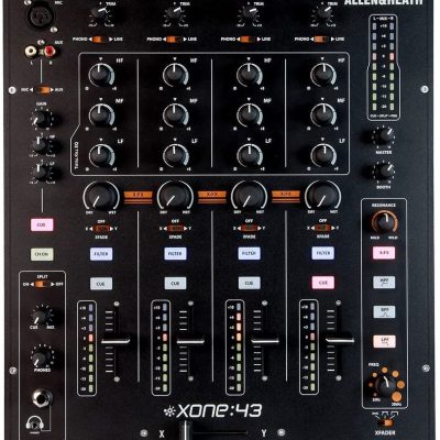 Allen & Heath XONE:43 4-Channel DJ Mixer with VCF Filter System