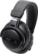 Audio Technica ATH-Pro5X BK Studio Headphones 40mm Drivers 1500mW Power DJ Monitoring