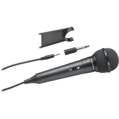 Audio Technica Dynamic Handheld Microphone ATR1100X Unidirectional 10ft Cable for Live Stage