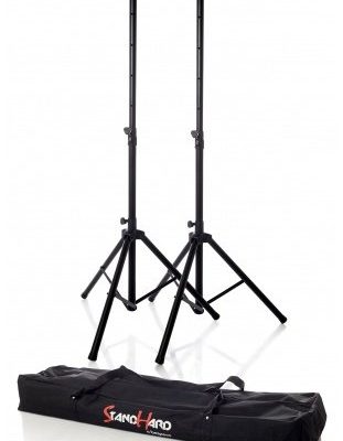 Bespeco Speaker Stands SH80NP Adjustable 118-177 cm - 2 Pack