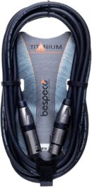 Bespeco Microphone Cable TT450FM XLR Female to Male 4.5M Shielded 7mm