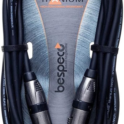 Bespeco Microphone Cable TT450FM XLR Female to Male 4.5M Shielded 7mm
