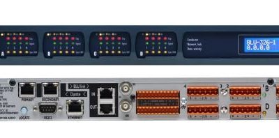 BSS Audio Processor BLU-326DA with Dante and AES67 Support