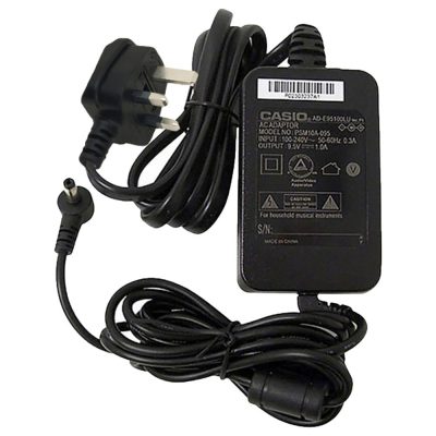 Casio AC Adapter ADE95100 LE for Keyboards SA-46 CTK240 9.5V