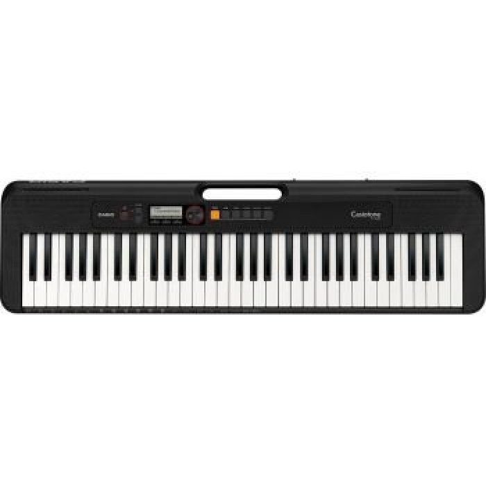 Casio CT-S200 Digital Piano 61 Keys 400 Tones Black with ADE95100 Adapter