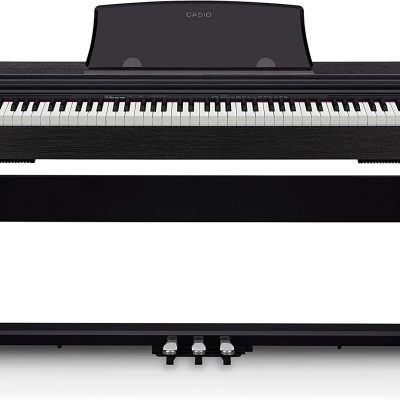Casio Digital Piano PX-770 Black with AiR Sound Source and Hammer Action