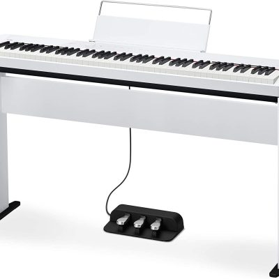 Casio Digital Piano PX-S1000 White High-Gloss Portable Design