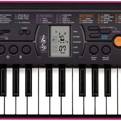 Casio Mini Keyboard SA-78 with 44 Keys and 100 Sounds for Kids