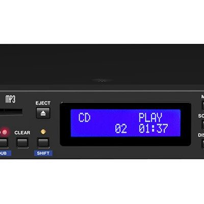 Tascam CD-400U Multi-Player with Bluetooth 4.2 and AM/FM Radio