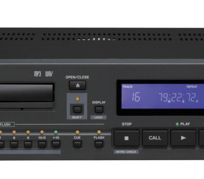 Tascam CD-6010 Professional CD Player with Flash Start for Broadcast Studios