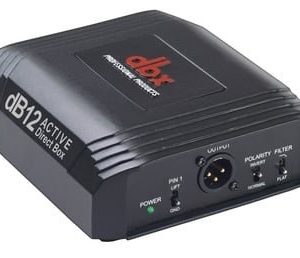 DBX Professional Active Direct Box DB12 with Low-Noise Circuitry