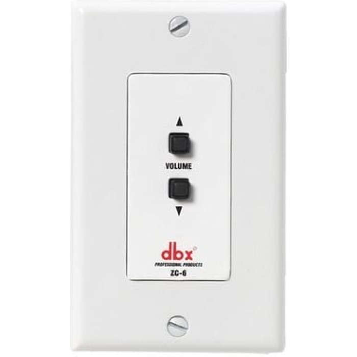 DBX Professional Zone Controller ZC6V-EU Wall-Mounted for DriveRack and ZonePRO