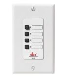 DBX Professional Zone Controller ZC-7 with Push-to-Talk Page Assignment