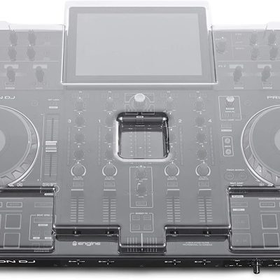 Decksaver Protective Cover for Denon Prime 4 Controller with Polycarbonate Shell