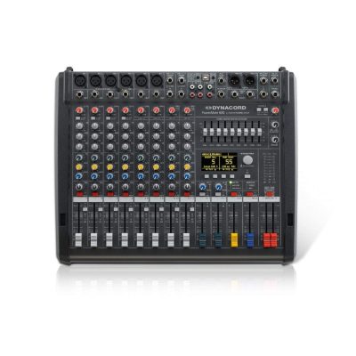 Dynacord PowerMate 600-3 8-Channel Powered Mixer with 2x 450W Output