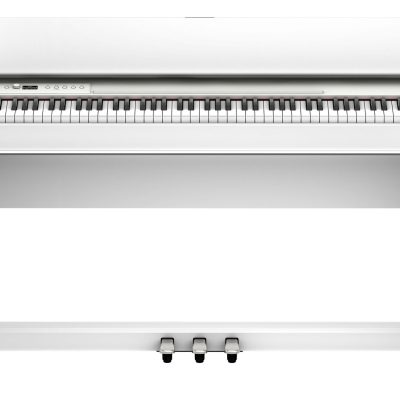 Roland F701 88-Key Digital Piano with PHA-4 Keyboard - White