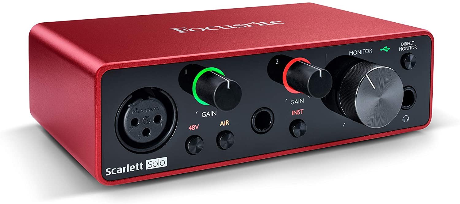 Focusrite Scarlett Solo 3rd Gen USB Audio Interface 24-bit/192kHz - Image 2
