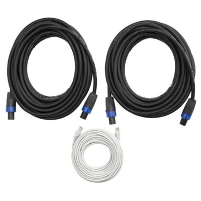 Genelec Cable Kit for 1237APM & 1238APM Monitors, 33ft, 4-Pin Speakon & CAT5