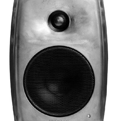 Genelec 4030CRW Compact 2-Way Active Speaker with 50W Amplifiers - RAW Aluminium