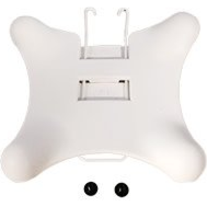 Genelec Wall Mount Bracket Kit for 8020-440W Monitors with Tilt and Swivel, White/Black