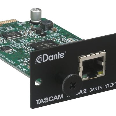 Tascam IF-DA2 Dante Interface Card 2-In/2-Out for SS-R250N and SS-CDR250N Recorders