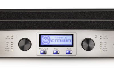 Crown IT12000HD Two-Channel Power Amplifier 4500W Black