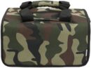 Magma 45 Vinyl Record Bag 150 - Holds 150 7-Inch Records - Camo-Green/Red