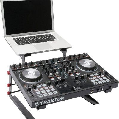 Magma DJ Equipment Stand MKII - Adjustable Height and Width - Black
