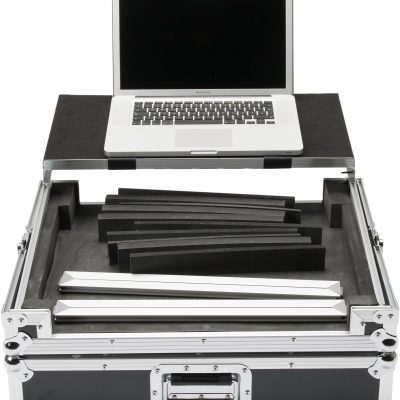 Magma Multi-Format Workstation XL Plus DJ Controller Case with Laptop Platform