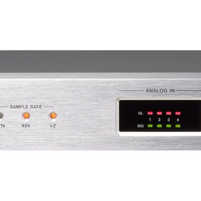 Tascam MM-4D/IN-E 4-Channel Mic/Line Dante Converter with DSP Mixer