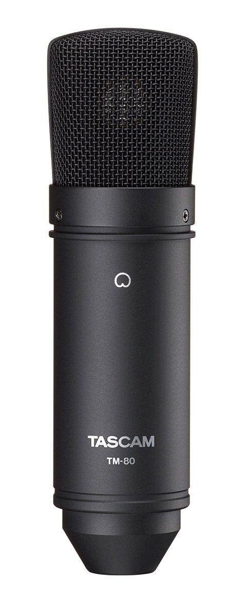 Tascam TM-80 Large-Diaphragm Condenser Mic Cardioid 0.7in Black