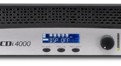 Crown Two-Channel Power Amplifier NCDI4000E60 1200W with DSP