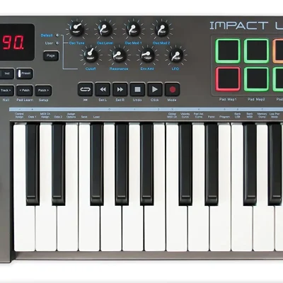 Nektar MIDI Keyboard Controller Impact LX25+ with 25 Keys and DAW Integration